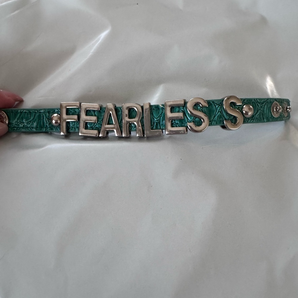BCBGENERATION Fearless Silver and Teal Bracelet - Picture 3 of 9